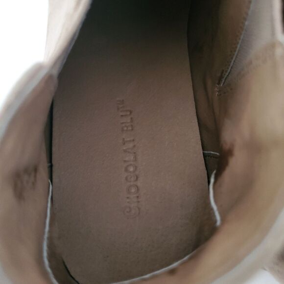 Chocolat blu Brown Suede Ankle Boots Size 7 - Picture 8 of 9